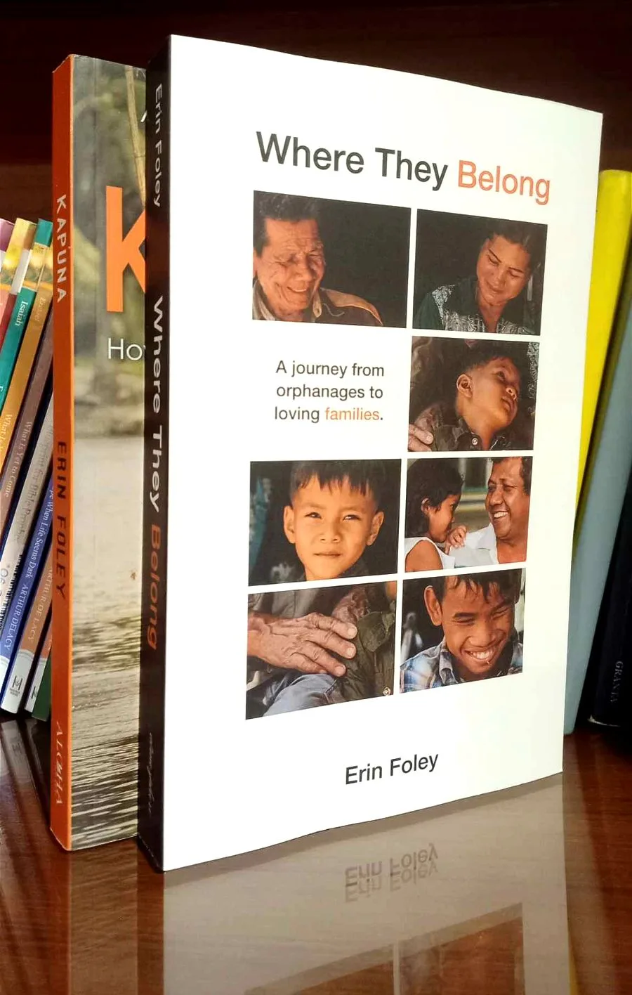 CIF Book Launch Where They Belong by Erin Foley.